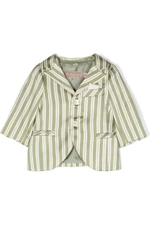 LA STUPENDERIA Pinstriped single-breasted blazer