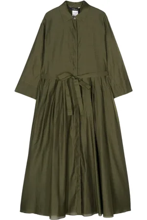 Max Mara Sial cotton-silk midi dress