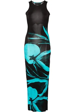 Louisa Ballou Sea Breeze floral-print dress
