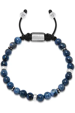 Nialaya Beaded dumortierite bracelet