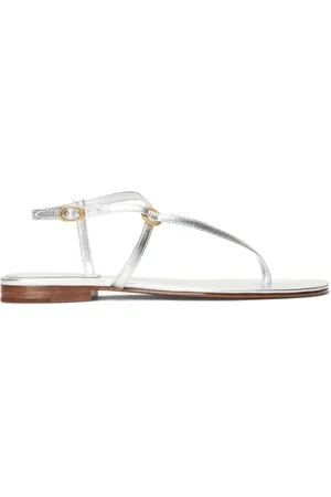 Ralph Lauren Thong-strap leather sandals