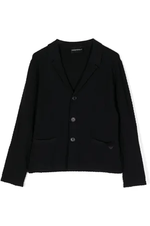 Emporio Armani Waffle-knit blazer