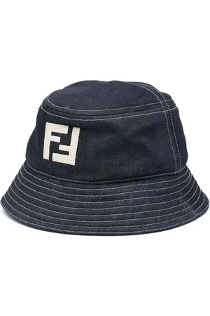 Fendi FF-motif denim bucket hat