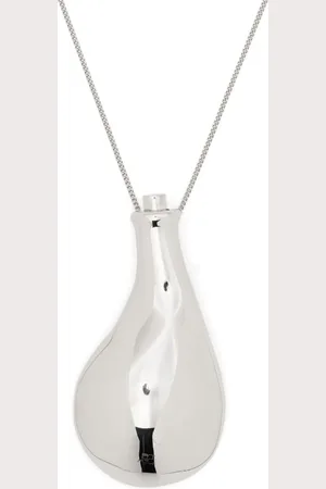 Courrèges Flask-pendant necklace