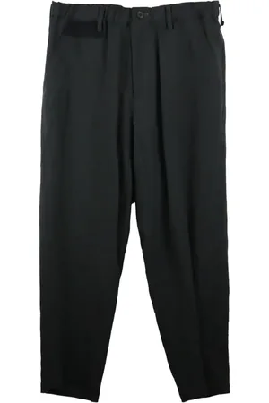 YOHJI YAMAMOTO Tapered linen trousers