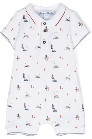 Tartine Et Chocolat Road Trip cotton romper