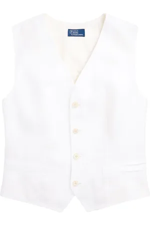Ralph Lauren Pauline cotton-linen vest