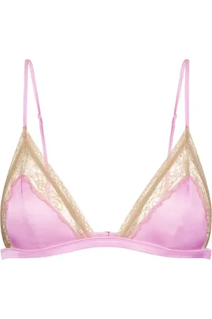 Kiki de Montparnasse Tiered lace-trim bra