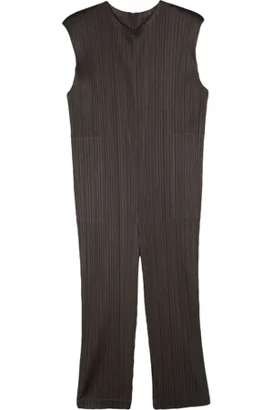 PLEATS PLEASE ISSEY MIYAKE Sleeveless plissé jumpsuit