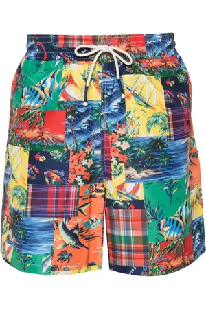 Ralph Lauren Logo-patch swim shorts