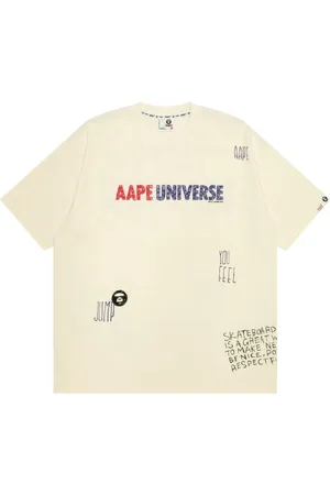 A Bathing Ape Universe Logo cotton T-shirt