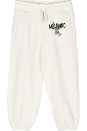 Moschino Logo-print piqué track pants