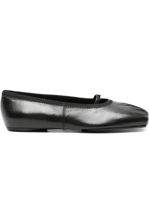 Givenchy 4G-plaque pleated ballerina shoes