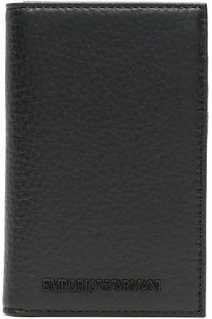 Emporio Armani Bi-fold leather cardholder