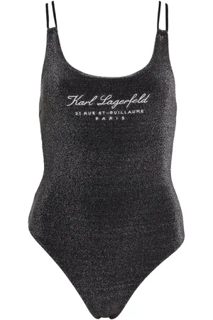 Karl Lagerfeld Hotel Karl Lurex swimsuit