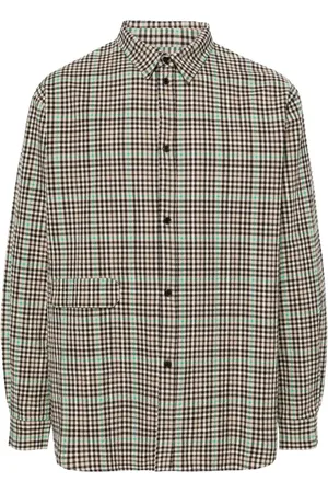 HENRIK VIBSKOV Hole checked shirt
