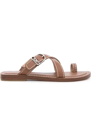 Michael Kors Ashton leather slides