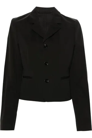 LEMAIRE Notched-lapels cropped blazer
