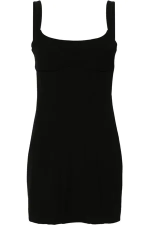 RXQUETTE Frame crepe minidress