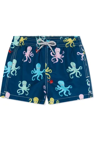 MC2 SAINT BARTH Octopus drawstring swim shorts