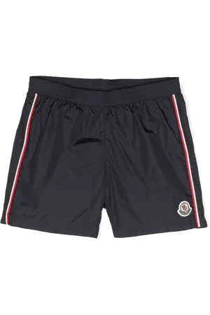 Moncler Appliqué-logo swim shorts