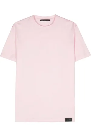 LOW BRAND Logo-patch cotton T-shirt