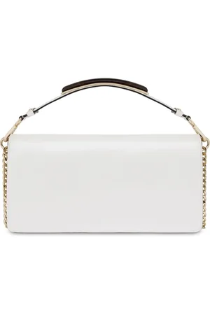 Alberta Ferretti Lizard-print leather tote bag