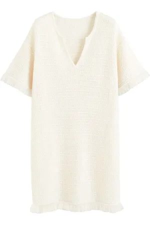 Chinti & Parker Mykonos knitted cotton minidress