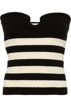 Nanushka Zessa striped tube top