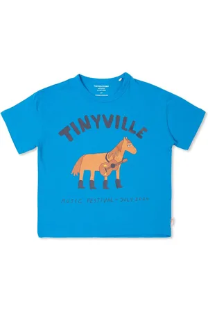 Tiny Cottons Festival cotton T-shirt