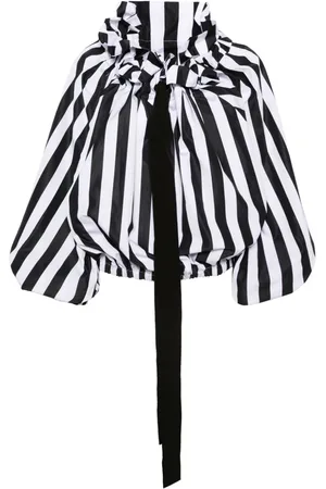 Patou Iconic Volume striped blouse