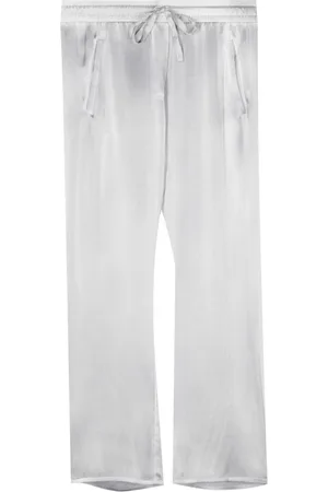 AVANT TOI Cropped silk trousers