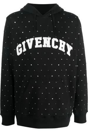 Givenchy Logo-print rhinestone-embellished hoodie