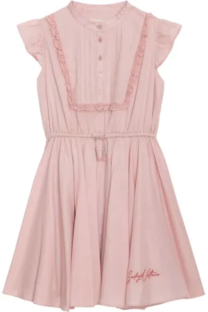 Zadig & Voltaire Ruffle-trim flared cotton dress