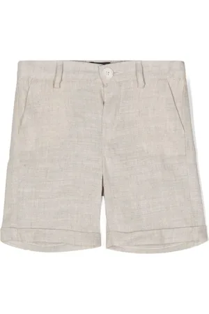FAY Chambray mélange shorts
