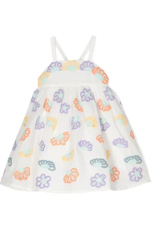 Stella McCartney Floral-embroidered dress