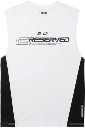 Izzue Graphic-print cotton vest