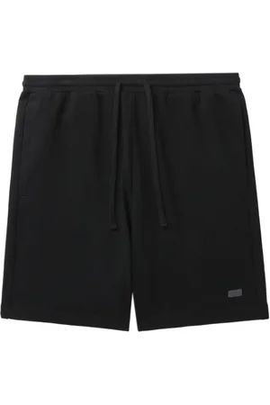 Izzue Drawstring-waist cotton shorts