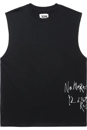 Izzue Graphic-print cotton vest