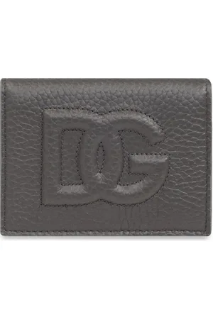 Dolce & Gabbana Logo-embossed leather wallet