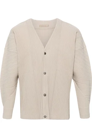 Issey Miyake Mc March plissé cardigan
