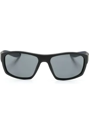 Nike Brazen Boost rectangle-frame sunglasses