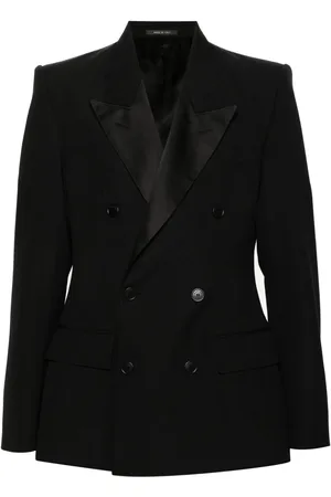 Balenciaga Peak-lapels double-breasted blazer