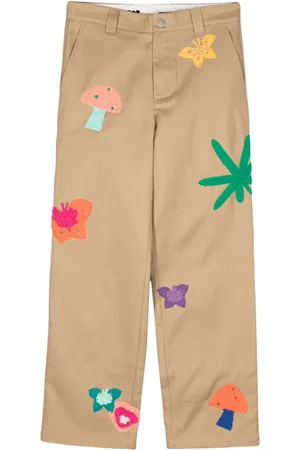 Nahmias Patchwork-detailing trousers