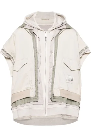 Maison Mihara Yasuhiro Layered short-sleeve jacket