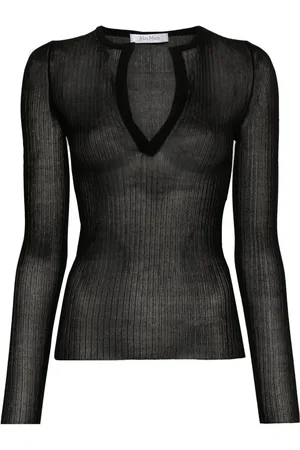 Max Mara Saggina ribbed silk jumper