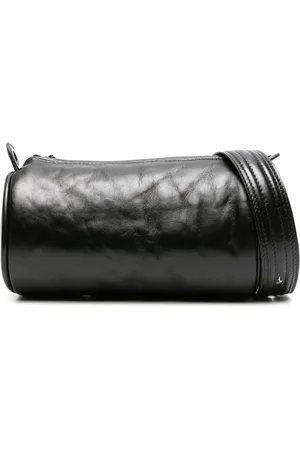 Marine Serre Billow leather crossbody bag