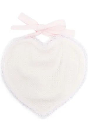 LA STUPENDERIA Laced knitted bib