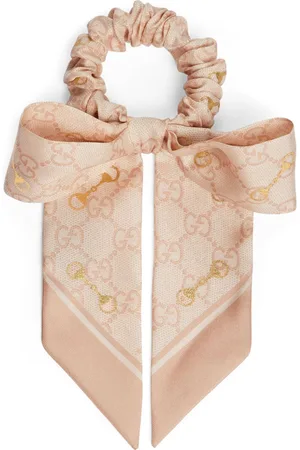 Gucci GG silk scrunchie (set of two)
