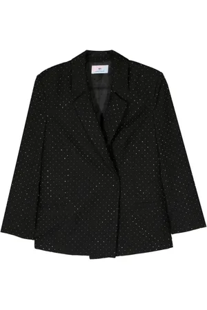 Chiara Ferragni Rhinestone-embellished double-breasted blazer